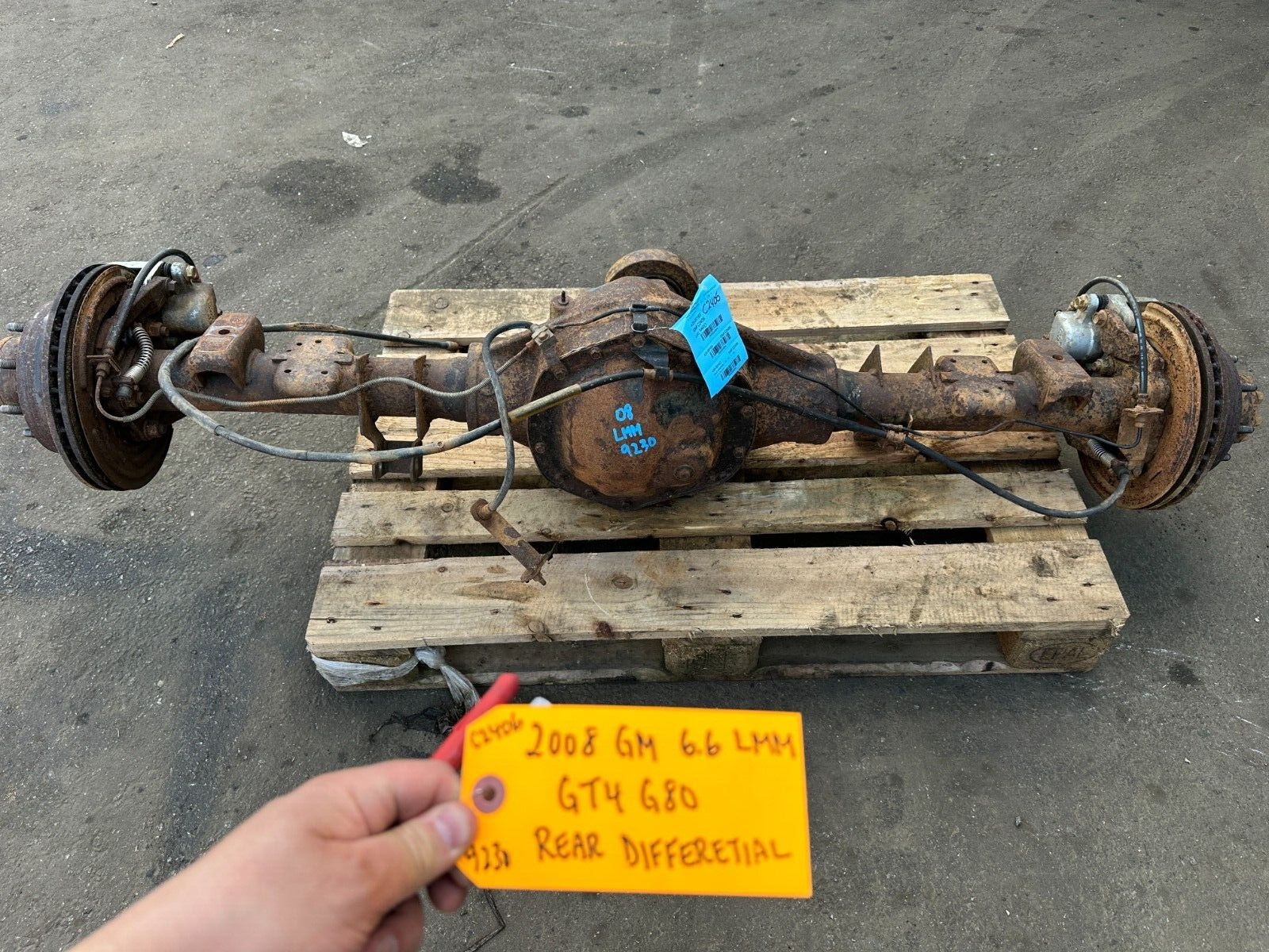 自動車 ShinMaywa 4ton G-RX ROUTE PACKER 1/43 08 09 10 GMC SIERRA SILVERADO 2500HD 3500HD SRW REAR DIFFERENTIAL