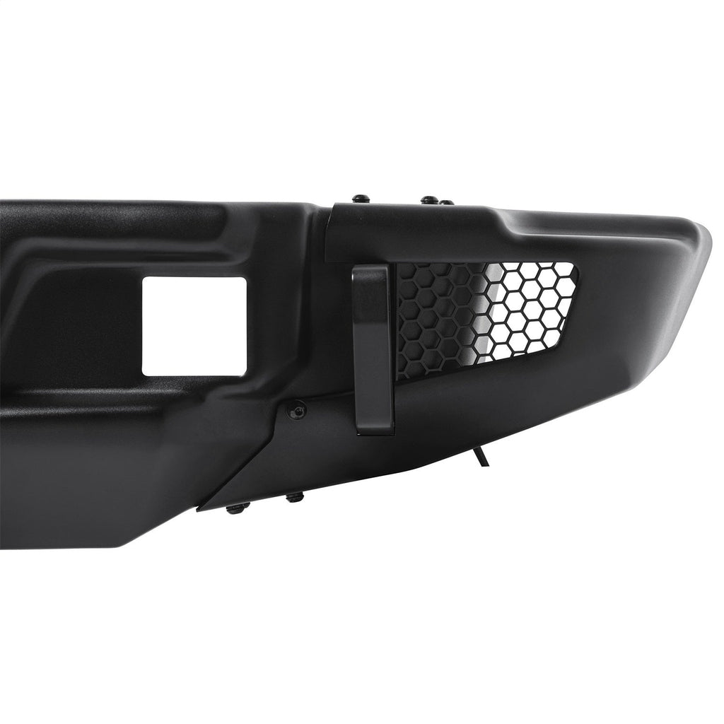 close-up of modular wing on 2018–2026 Jeep Wrangler JL rear bumper