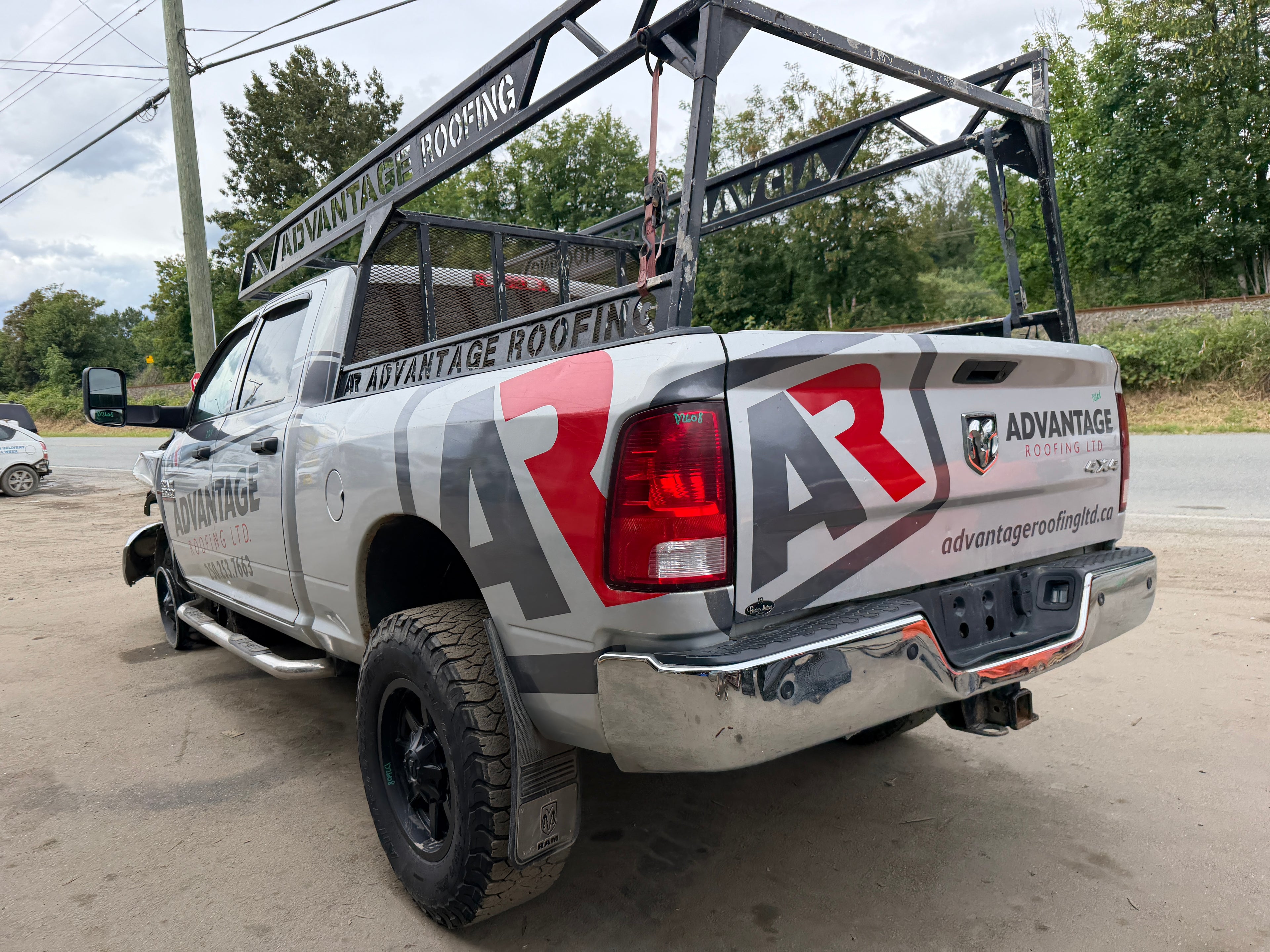 2018 Ram 2500HD. 6.7 Inline Six Turbo Diesel by Cummins. Great drivetrain and lots of good parts.