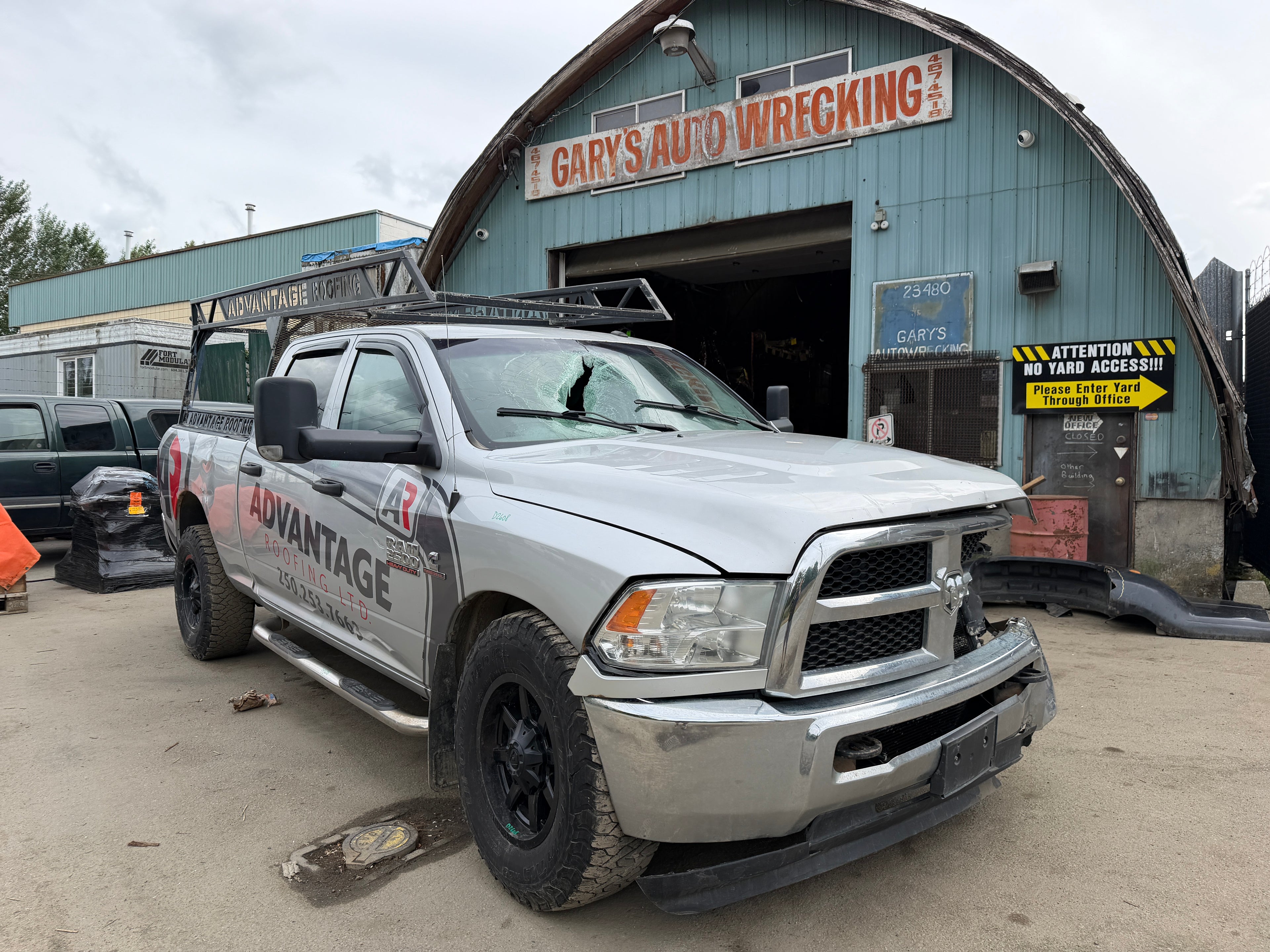 2018 Ram 2500HD. 6.7 Inline Six Turbo Diesel by Cummins. Great drivetrain and lots of good parts.