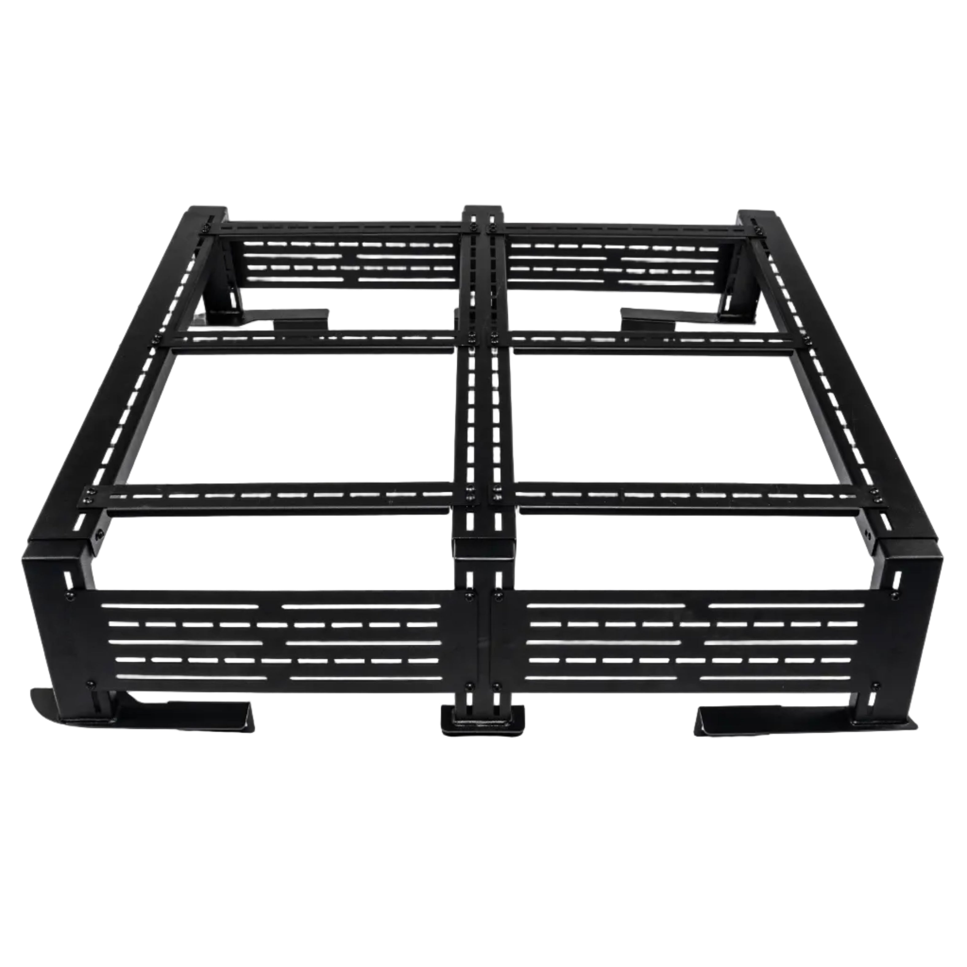 upper view of 2020–2026 Jeep Gladiator JT bed cargo rack on white background