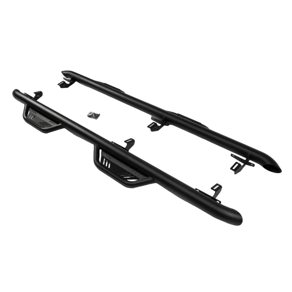 2020–2026 Jeep Gladiator JT OE+ side steps on white background