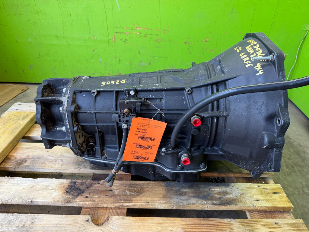 11-18 DODGE RAM 2500 3500 6.7 CUMMINS 68RFE AUTOMATIC TRANSMISSION 4X4 REBUILT