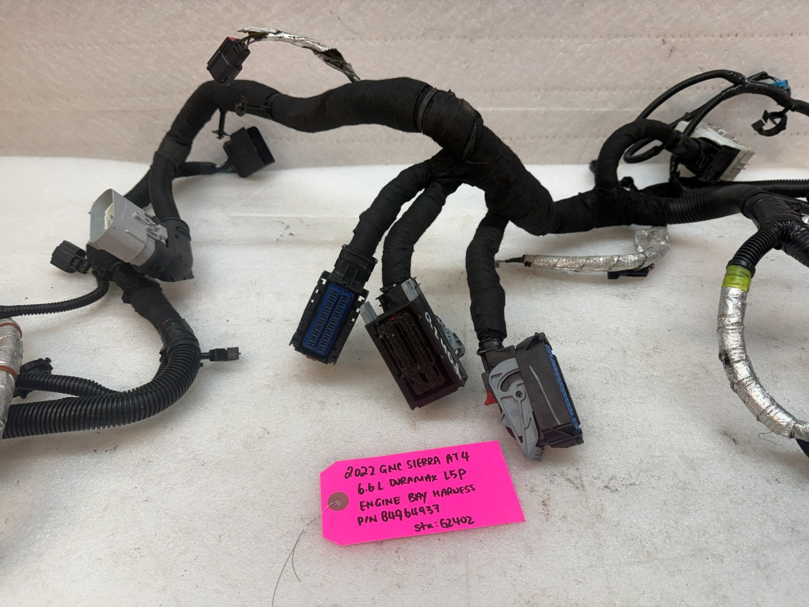 20-24 GMC CHEVROLET 3500HD DURAMAX 6.6 L5P ENGINE BAY WIRING HARNESS 84964937