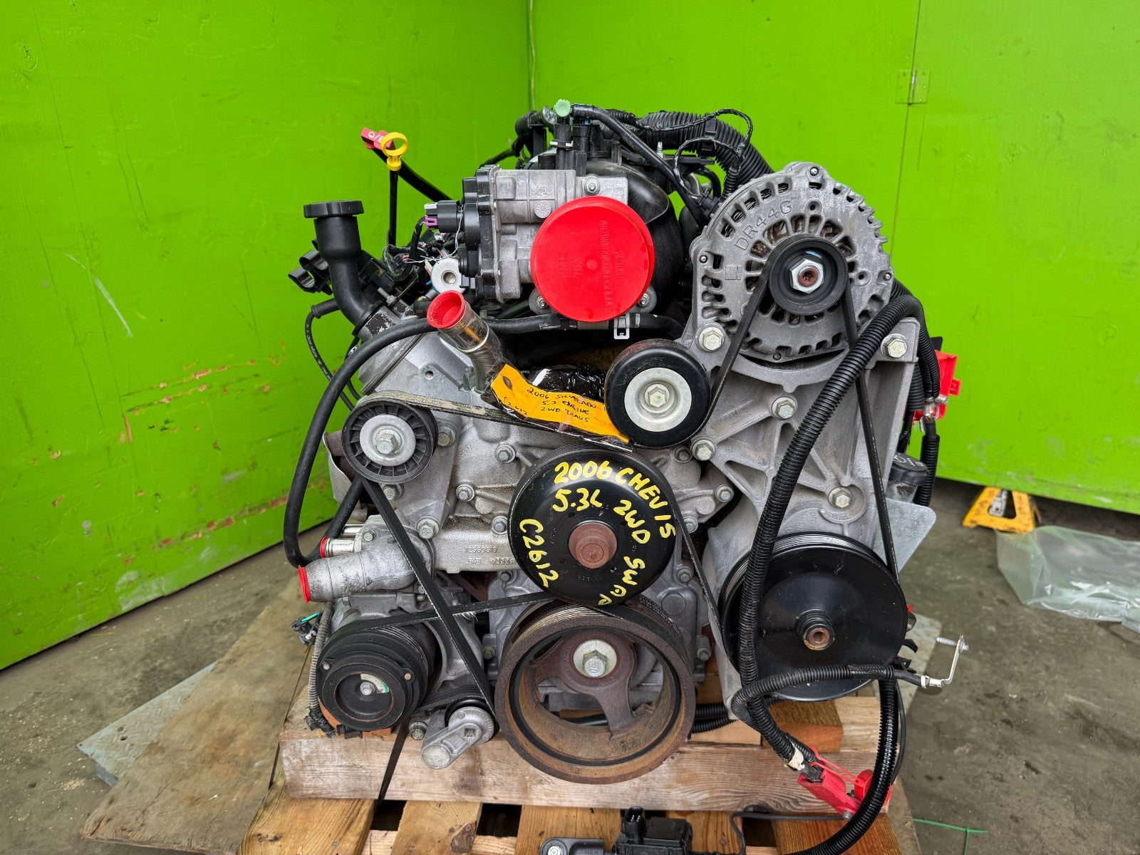 06 GMC SIERRA 5.3 LM7 W/ AUTOMATIC 4L80E TRANSMISSION COMPLETE SWAP LS1 LQ4 LQ9