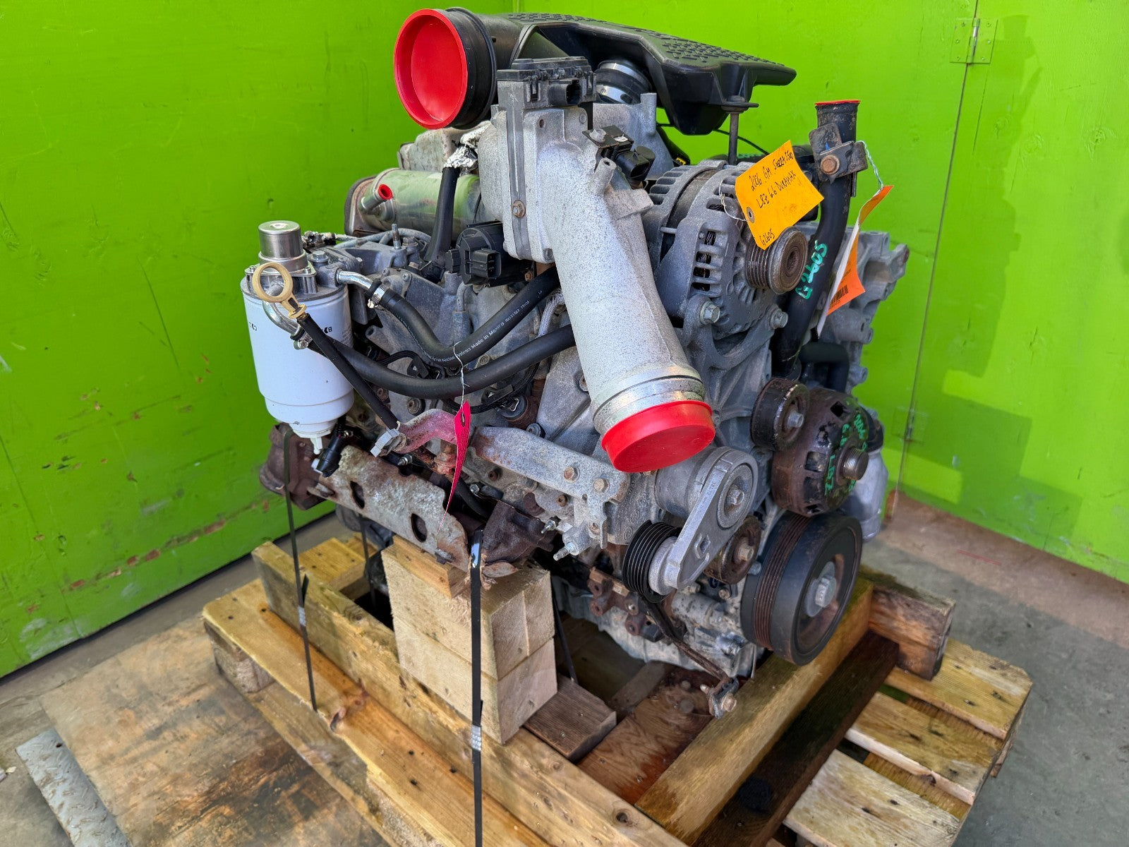 06 07 CHEVROLET GMC 2500 3500 6.6 LBZ DURAMAX DIESEL ENGINE MOTOR NO CORE!!