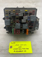 01 02 Chevrolet GMC SILVERADO SIERRA LLY UNDERHOOD FUSE RELAY BOX 15328827-03