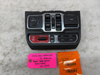 18-24 JEEP WRANGLER RUBICON JL JT DASH WINDOW AUXILIARY LOCKER SWITCH PANEL