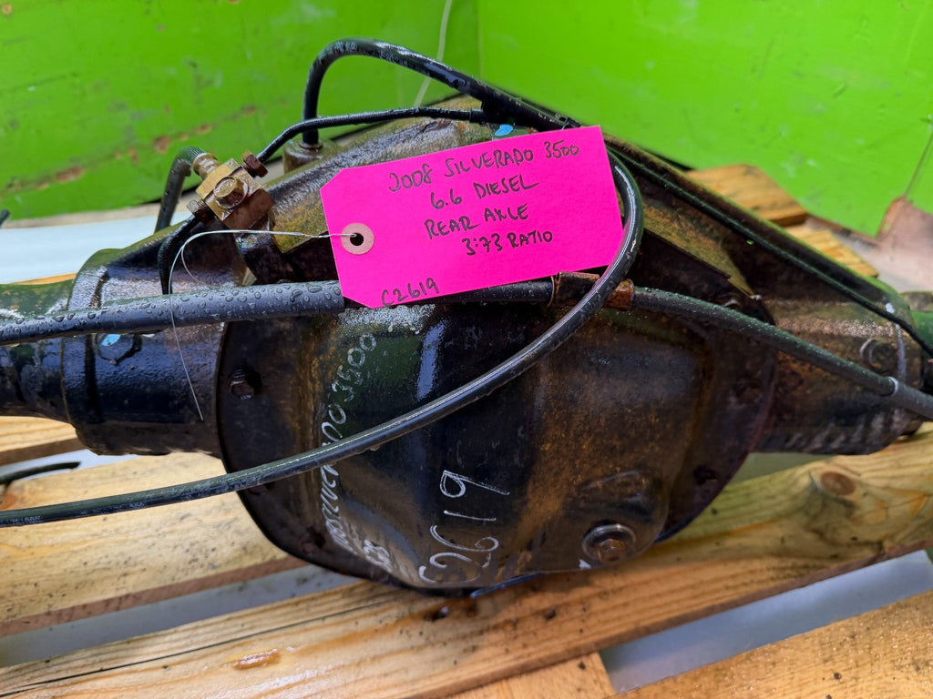 08 09 10 GMC SIERRA SILVERADO 2500HD 3500HD SRW REAR DIFFERENTIAL 3.73 GT4 G80