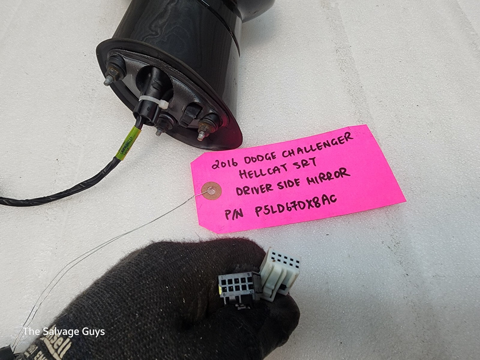 16 DODGE CHALLENGER HELLCAT SRT POWER LEFT SIDE MIRROR 15-19 2K!!!