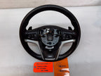 12-15 CHEVROLET CAMARO SS BLACK LEATHER STEERING WHEEL AUTO TRANS 22970892
