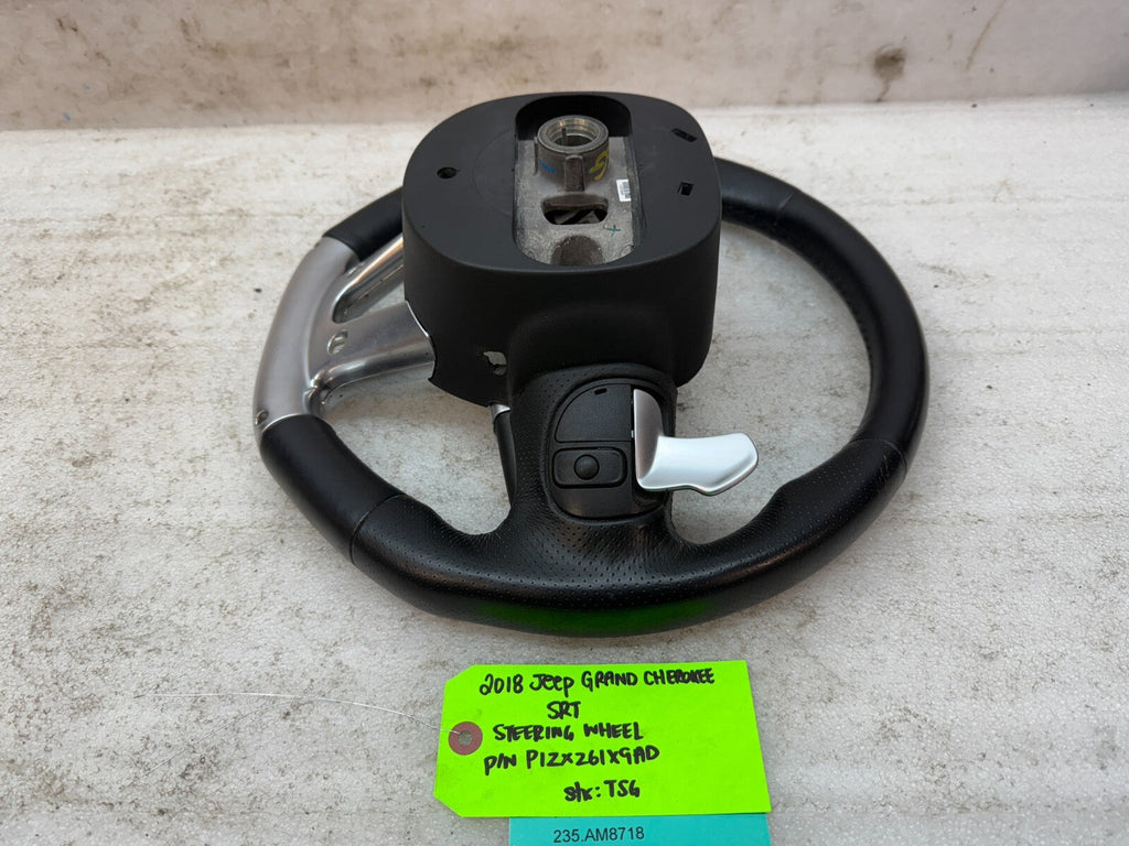 18 JEEP GRAND CHEROKEE SRT8 SRT-8 OEM HEATED STEERING WHEEL 14-18 P1ZX261X9AD