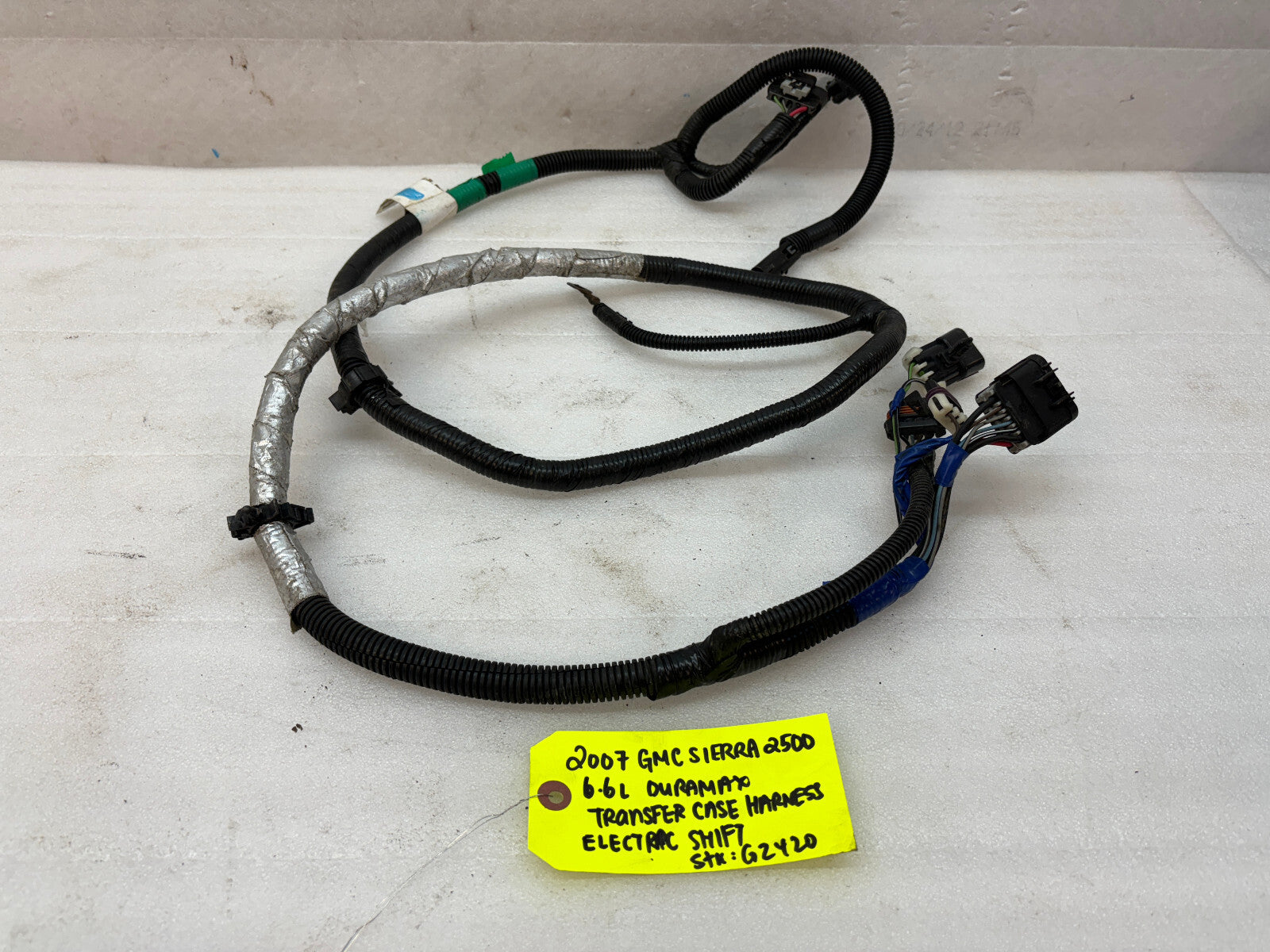 06 07 Chevrolet GMC 3500HD DURAMAX ELECTRIC SHIFT TRANSFER CASE WIRING HARNESS