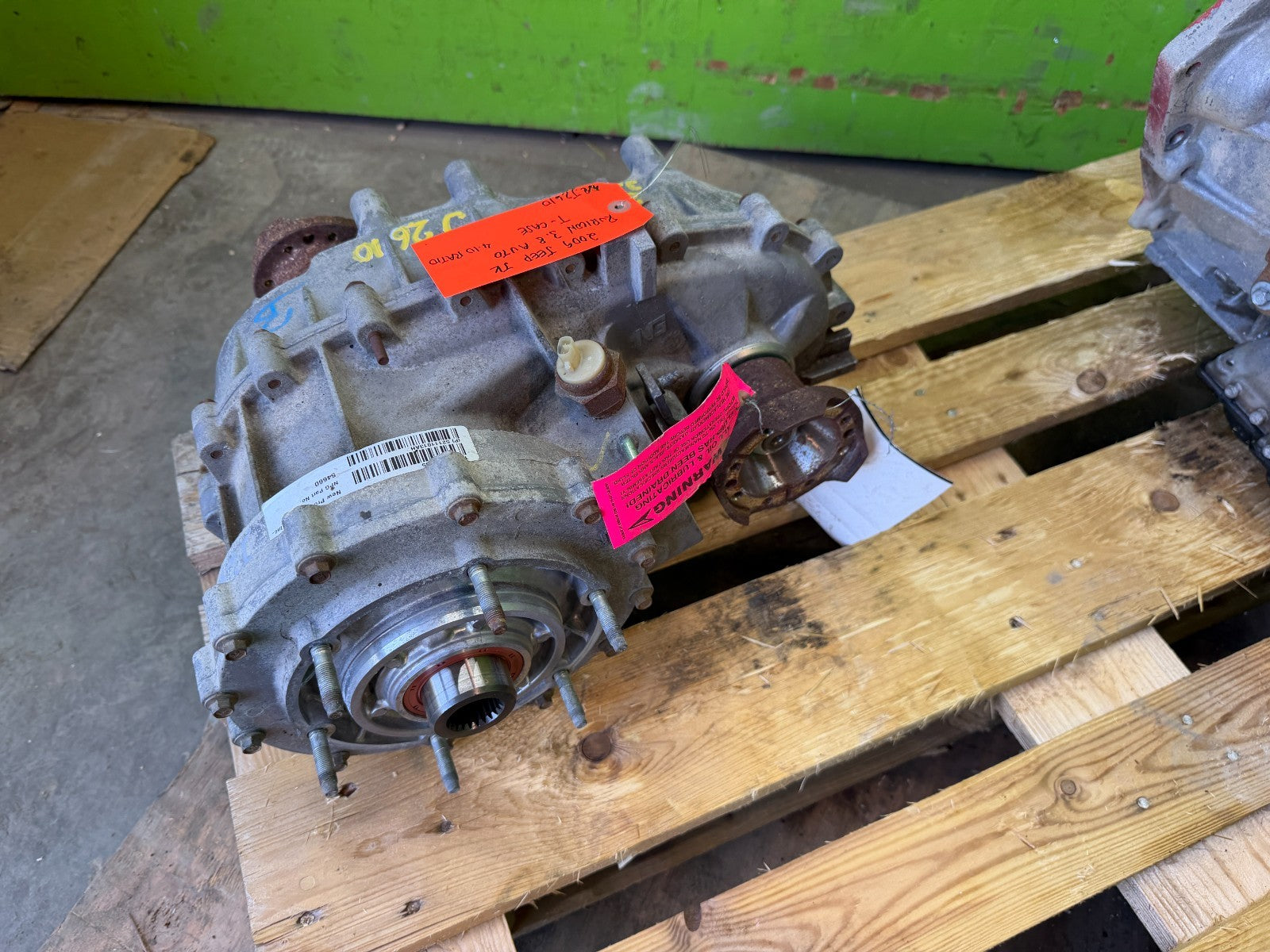07-18 JEEP WRANGLER JK RUBICON 4.1 ROCK-TRAC TRANSFERCASE P52111013AH
