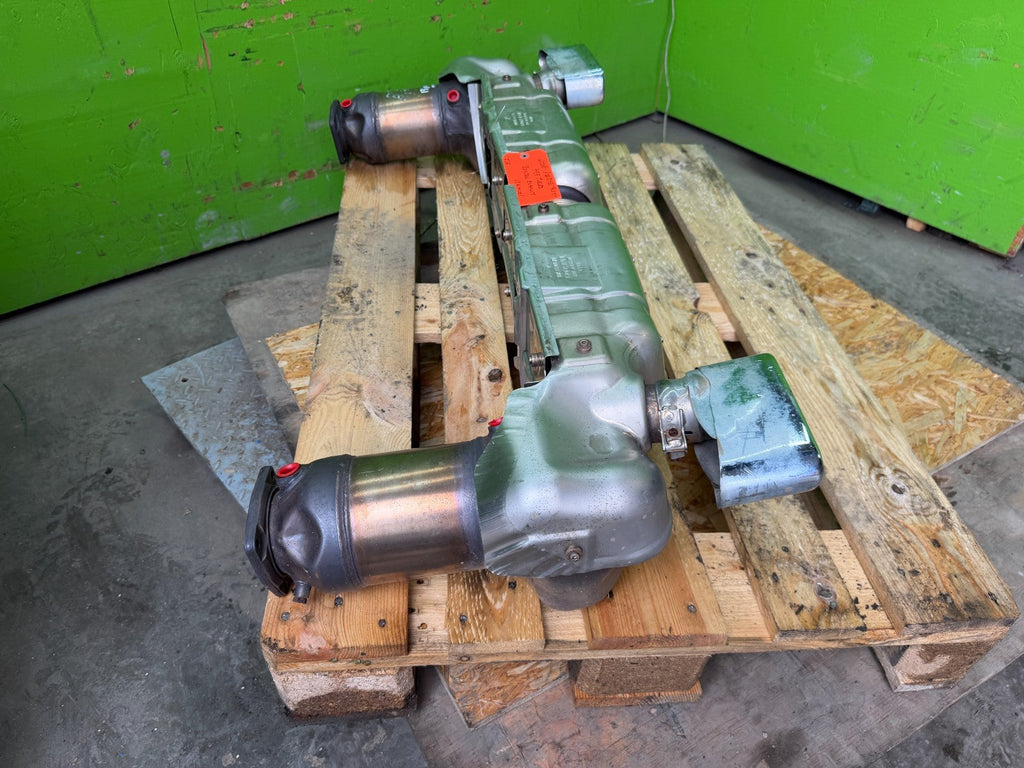 07 08 09 PORSCHE 997TT 997 TURBO 3.6 REAR MUFFLER EXHAUST 99711315100 13K!
