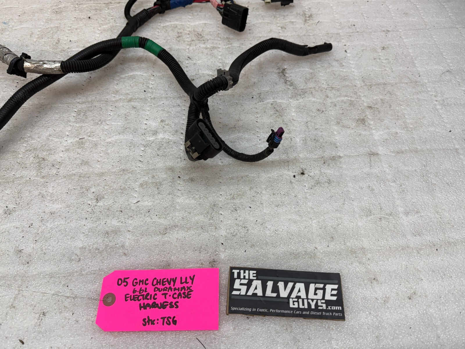03-06 CHEVROLET GMC LLY 6.6L DURAMAX OEM ELECTRIC TRANSFER CASE WIRING HARNESS
