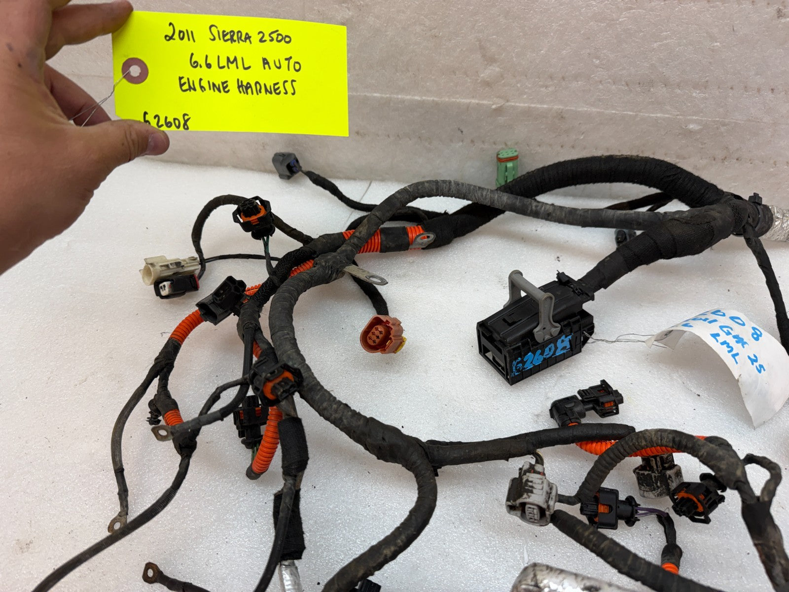 11 GMC SIERRA CHEVROLET SILVERADO 3500HD DURAMAX 6.6 LML ENGINE WIRING HARNESS