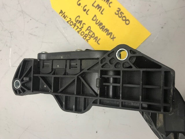 07-13 CHEVROLET GMC SIERRA SILVERADO DURAMAX 6.6 THROTTLE GAS PEDAL LML