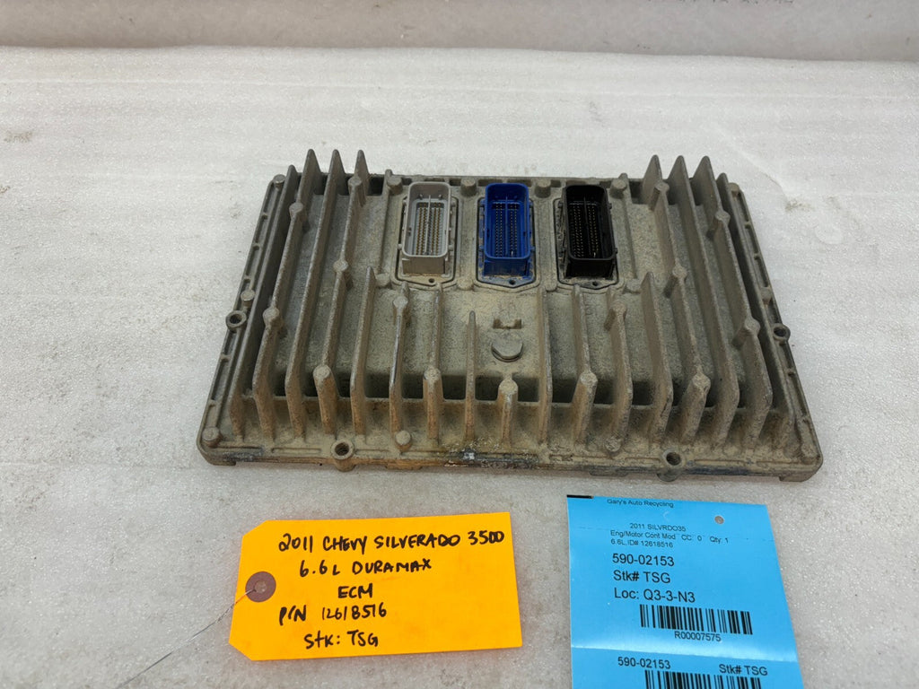 11-14 Chevrolet GMC 2500HD DURAMAX 6.6 LML OEM ENGINE COMPUTER ECU ECM 12618516