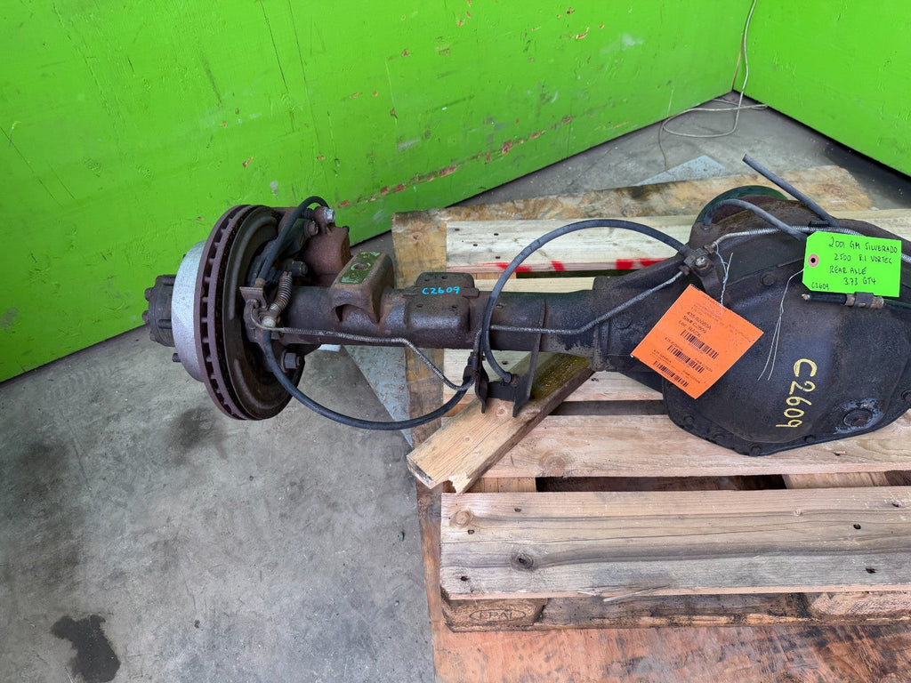 01-07 GMC SIERRA SILVERADO 2500HD 3500HD SRW REAR DIFFERENTIAL AXLE GT4 G80 GAS