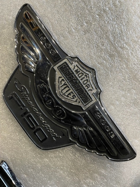 03 FORD F150 HARLEY FENDER AND TAILGATE BADGES 3 PCS 98K