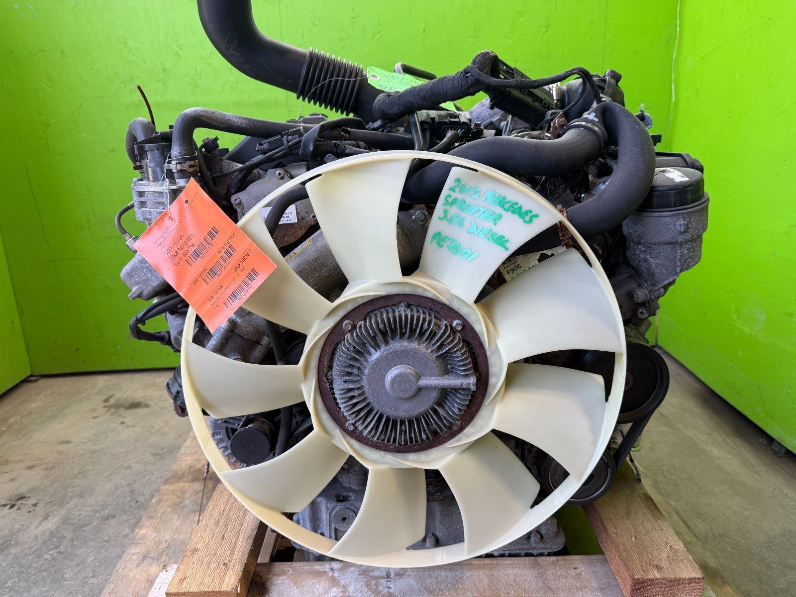 10-18 DODGE MERCEDES SPRINTER FREIGHTLINER 3.0 CRD DIESEL ENGINE MOTOR OM642