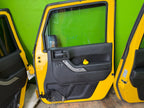 07-18 JEEP WRANGLER JK OEM FULL HARD DOORS YELLOW WITH DOOR PANELS MIRRORS