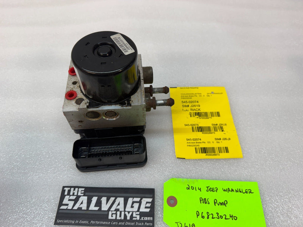 12 13 14 JEEP WRANGLER JK JKU OEM ABS ANTI LOCK BRAKE PUMP MODULE P6823024AA