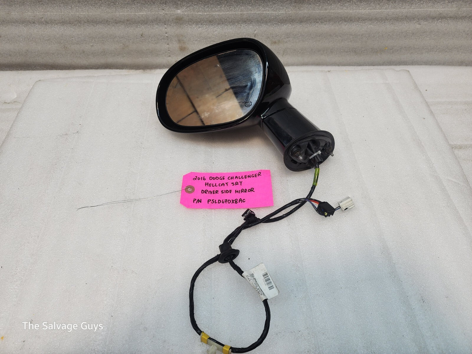 16 DODGE CHALLENGER HELLCAT SRT POWER LEFT SIDE MIRROR 15-19 2K!!!