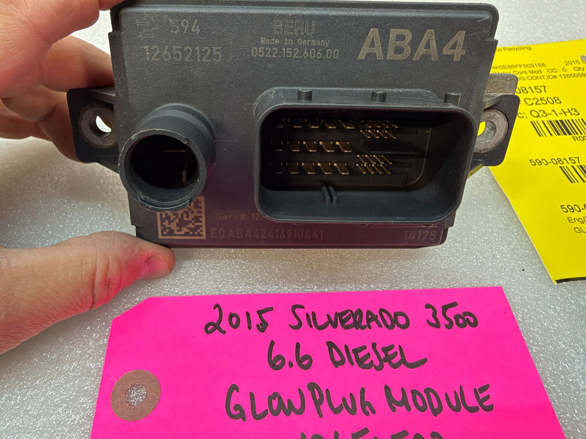 13-16 Chevrolet GMC 2500HD 3500 DURAMAX 6.6 LML GPM GLOW PLUG CONTROL MODULE
