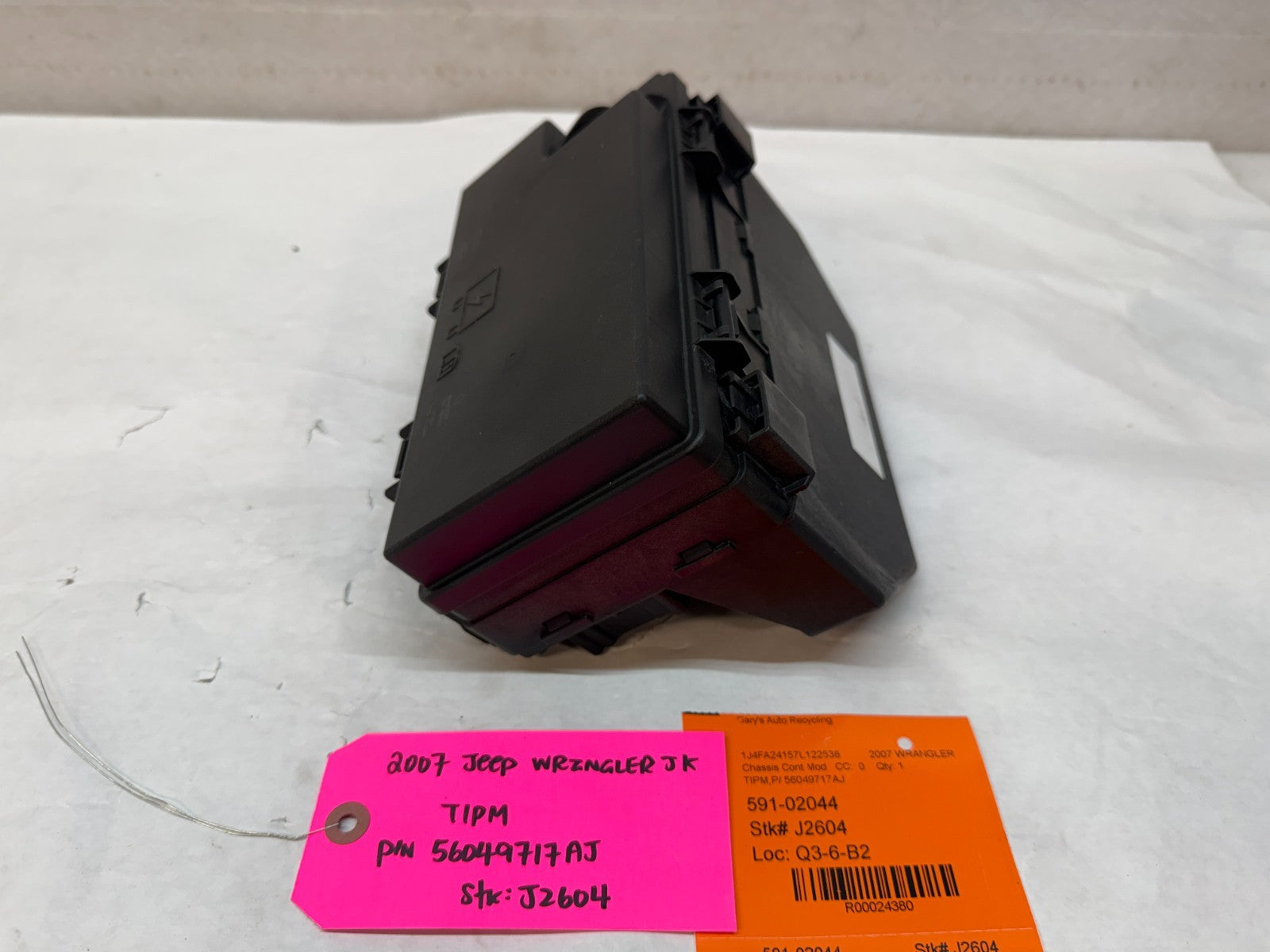 07 JEEP WRANGLER JK TIPM INTEGRATED MODULE FUSE BOX P56049717AJ
