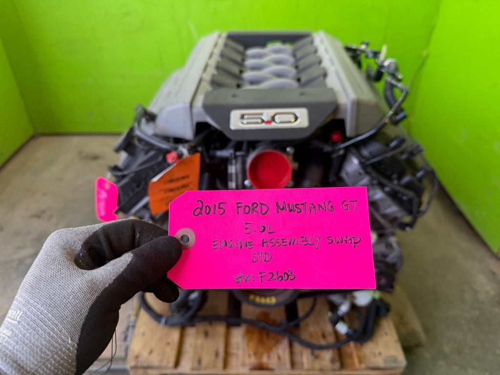 15 16 17 FORD MUSTANG GT 5.0 COYOTE ENGINE MANUAL TRANSMISSION SWAP