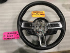 2016 FORD MUSTANG GT BLACK LEATHER STEERING WHEEL W CONTROLS  6sp MANUAL15 16 17