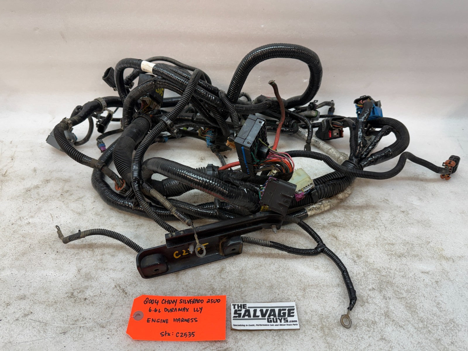 04 Chevrolet GMC 2500HD 3500HD DURAMAX 6.6 LLY DIESEL ENGINE WIRING LOOM HARNESS