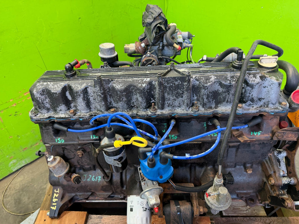 87-90 JEEP WRANGLER YJ 4.2 COMPLETE ENGINE MOTOR ASSEMBLY