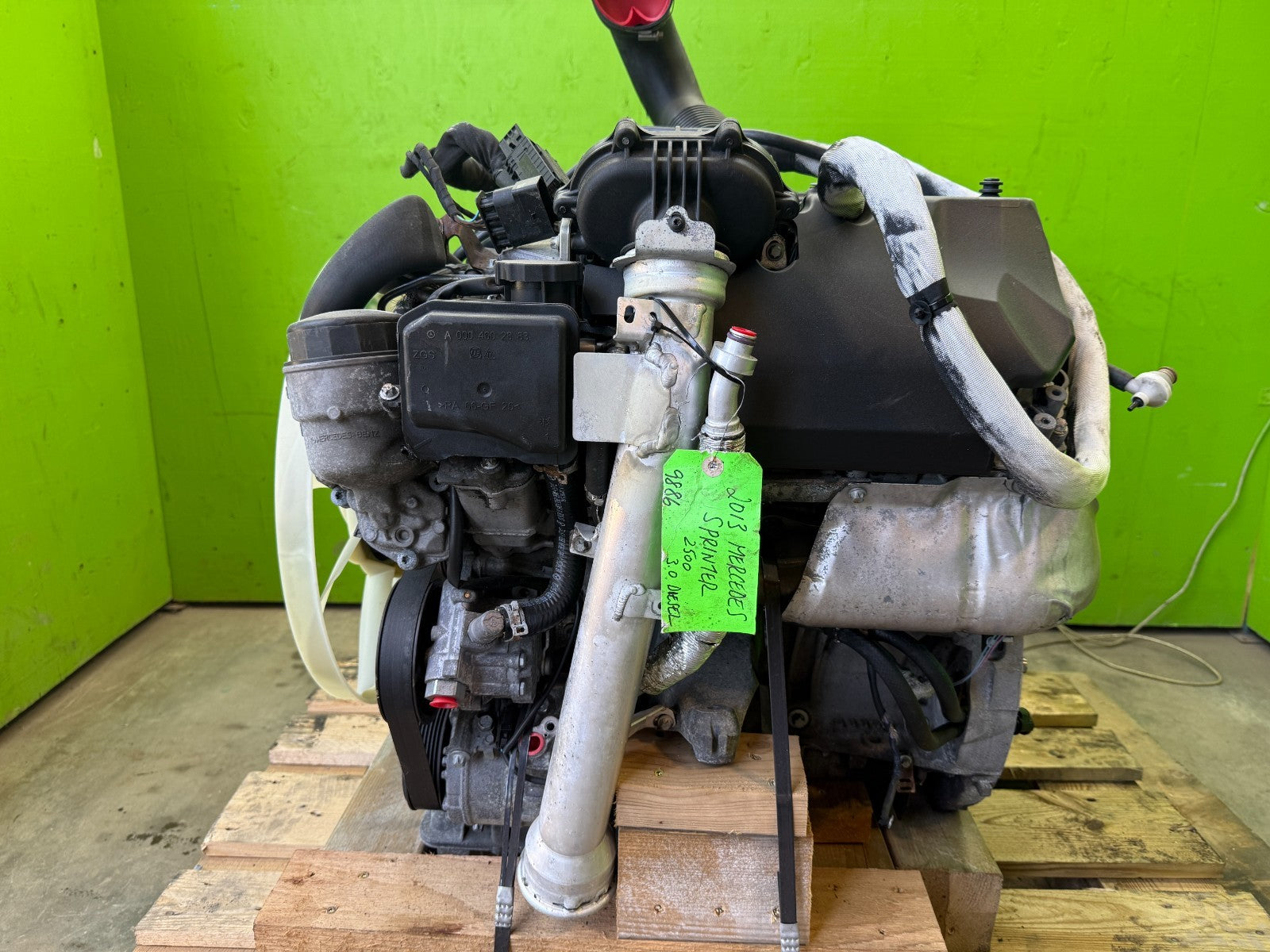 10-18 DODGE MERCEDES SPRINTER FREIGHTLINER 3.0 CRD DIESEL ENGINE MOTOR OM642