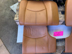 05-13 PORSCHE 997 911 LEFT RIGHT POWER HEATED 18 WAY SPORT SEATS NATURAL BROWN