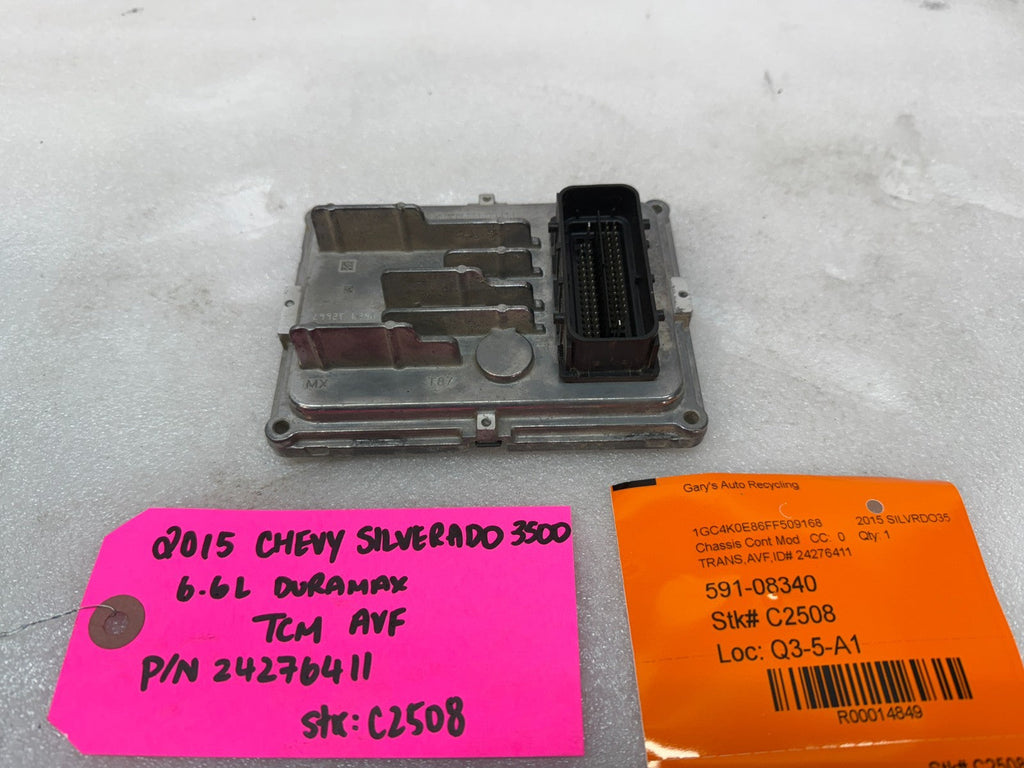 15-19 GMC SIERRA ALLISON T87 TRANSMISSION CONTROL MODULE TCM TCU 24276411