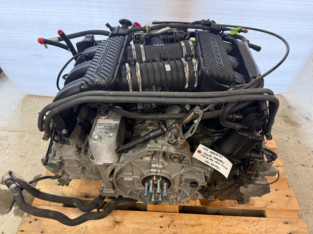 99 00 01 PORSCHE 911 996 3.4 COMPLETE REPLACEMENT ENGINE MOTOR W/ 12K  M96.01