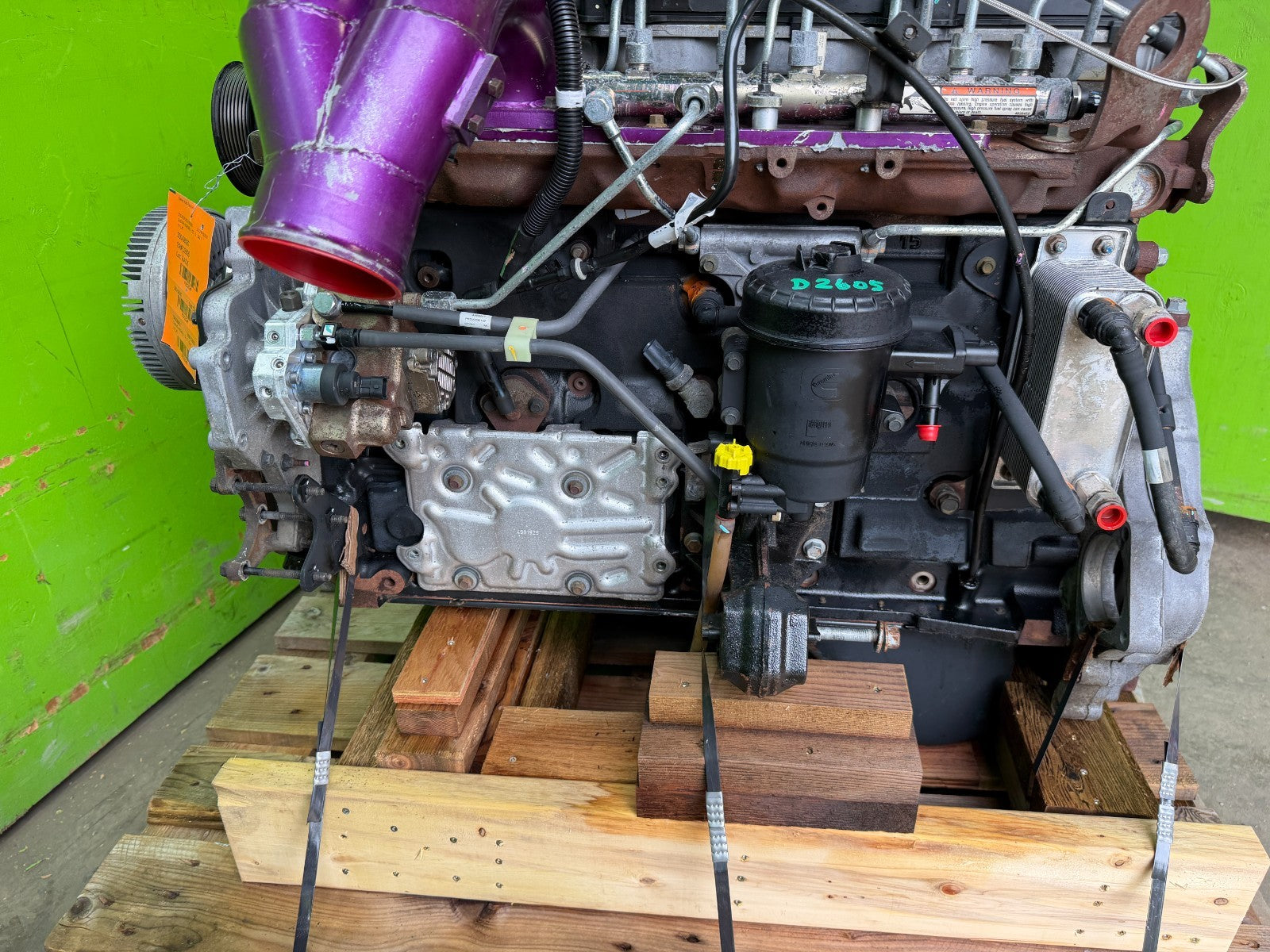 2012 DODGE RAM 2500 3500 6.7 CUMMINS TURBO DIESEL ENGINE MOTOR 10 11 12
