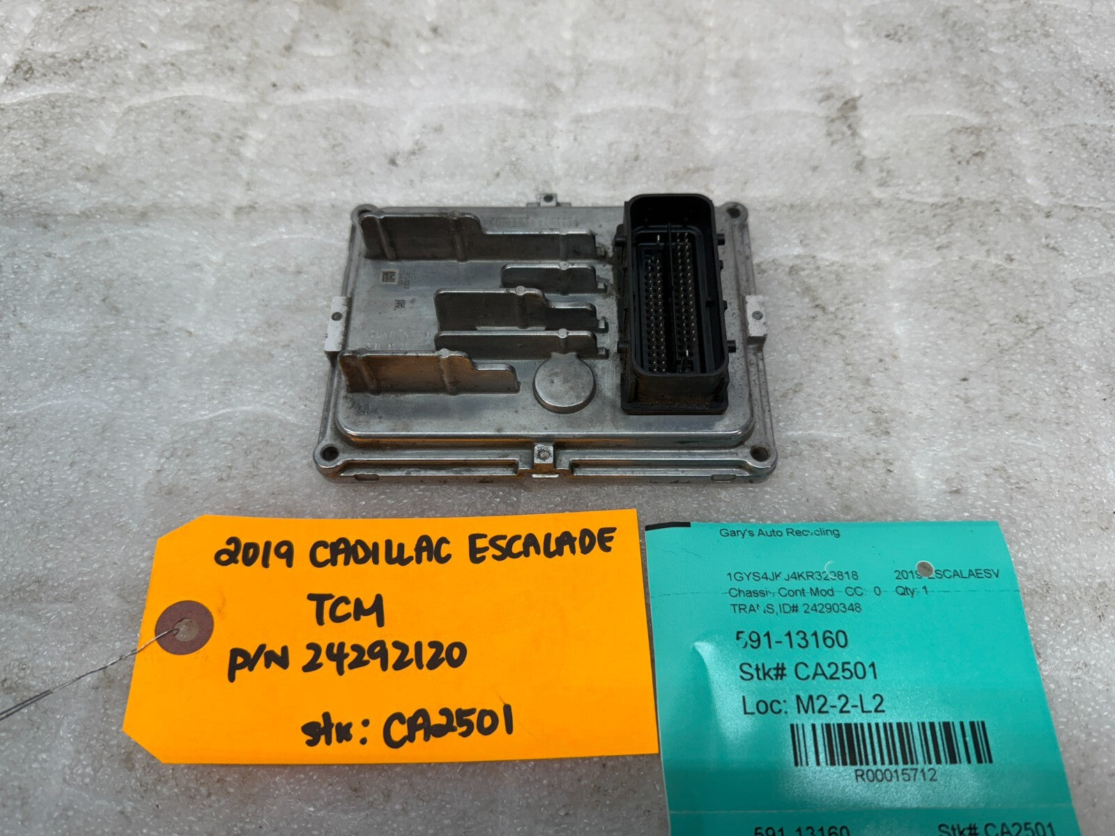 19-20 CADILLAC ESCALADE OEM AUTOMATIC TRANSMISSION CONTROL MODULE 24292120