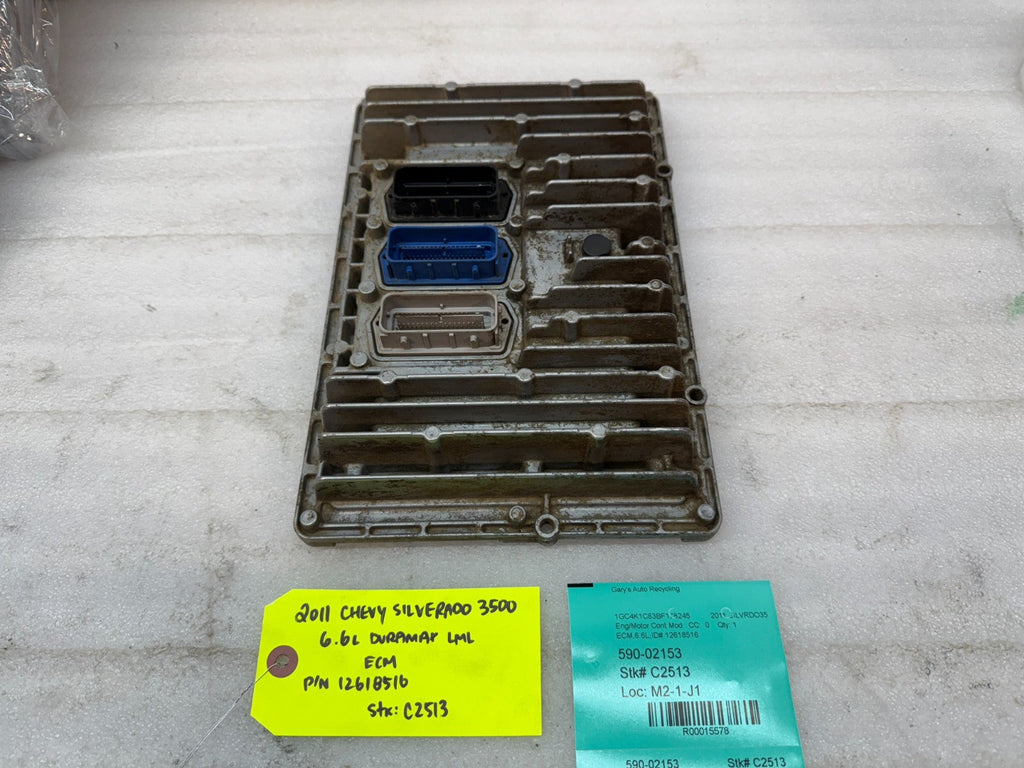 11-14 Chevrolet GMC 2500HD DURAMAX 6.6 LML OEM ENGINE COMPUTER ECU ECM 12618516
