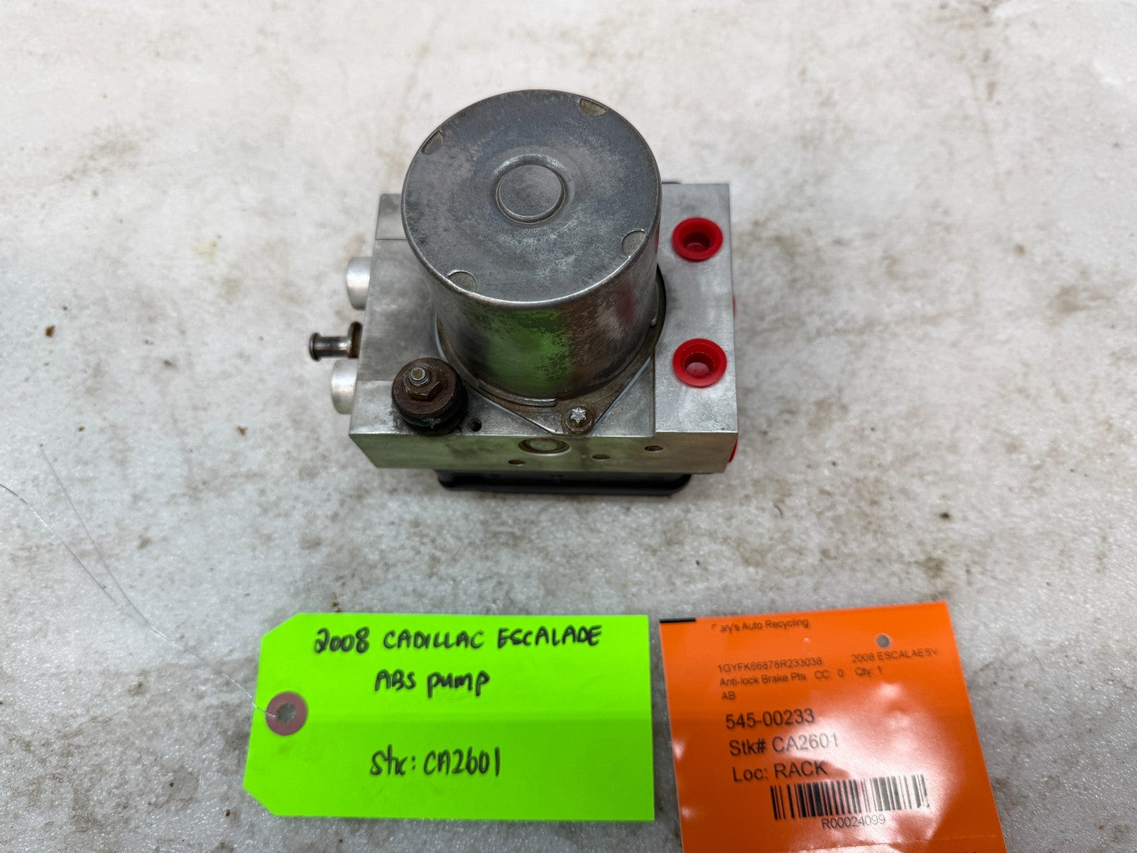 08 CADILLAC ESCALADE YUKON TAHOE ABS ANTI LOCK BRAKE PUMP  MODULE
