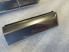 13 PORSCHE 991 C4S TURBO 911 OEM SILVER INTERIOR TRIM CUPHOLDER CONSOLE 12-16