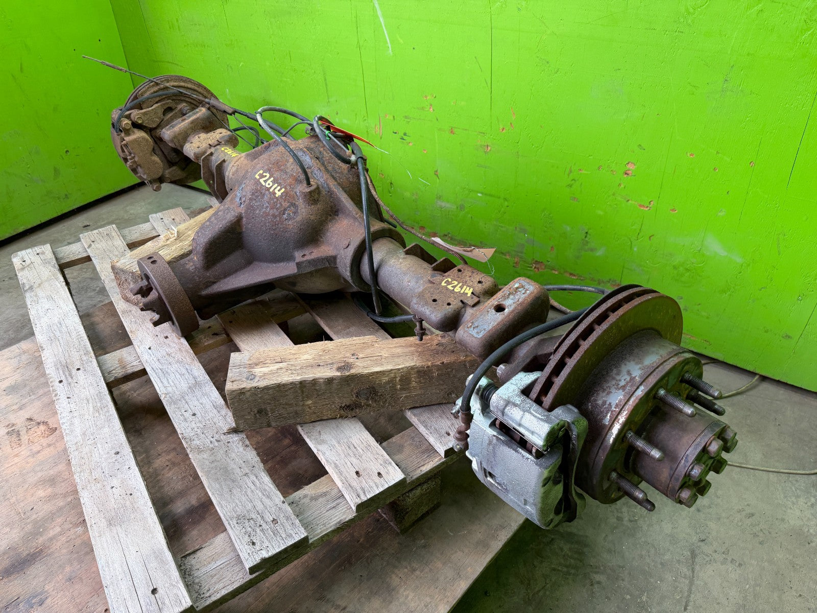 01-07 GMC SIERRA SILVERADO 2500HD 3500HD SRW REAR DIFFERENTIAL AXLE GT4 G80