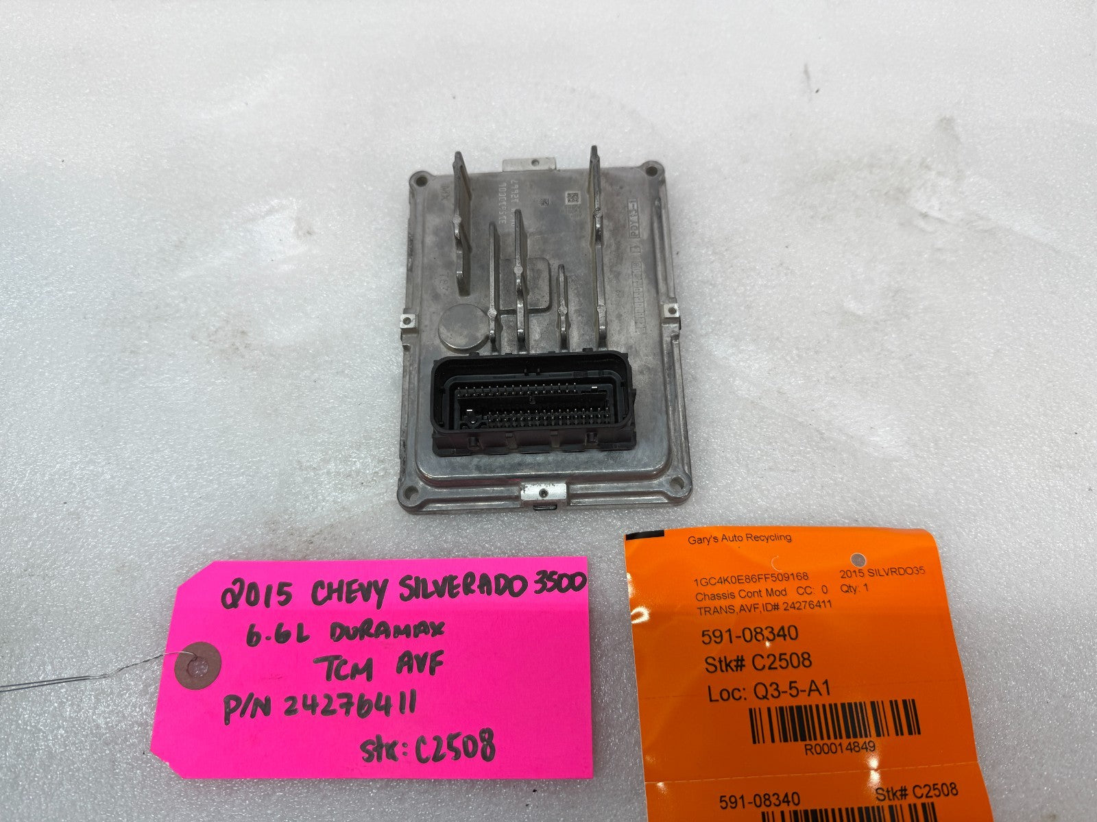 15-19 GMC SIERRA ALLISON T87 TRANSMISSION CONTROL MODULE TCM TCU 24276411