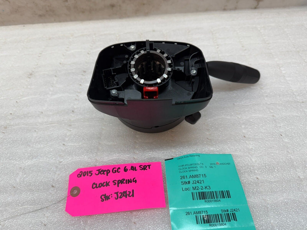 14 15 JEEP GRAND CHEROKEE SRT WK2 OEM CLOCKSPRING STEERING COLUMN SIGNAL SWITCH