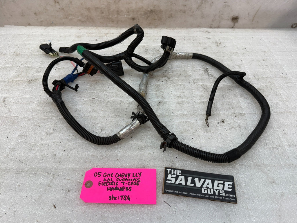03-06 CHEVROLET GMC LLY 6.6L DURAMAX OEM ELECTRIC TRANSFER CASE WIRING HARNESS