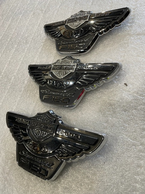 03 FORD F150 HARLEY FENDER AND TAILGATE BADGES 3 PCS 98K