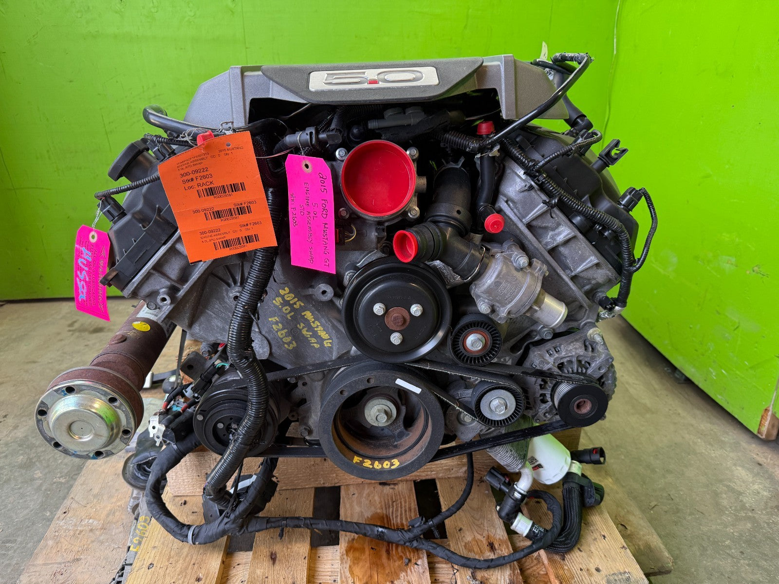 15 16 17 FORD MUSTANG GT 5.0 COYOTE ENGINE MANUAL TRANSMISSION SWAP